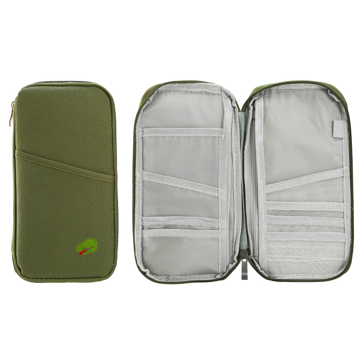 Travel Passport Wallet 12Cells Ticket ID Credit Card Holder Water Repellent