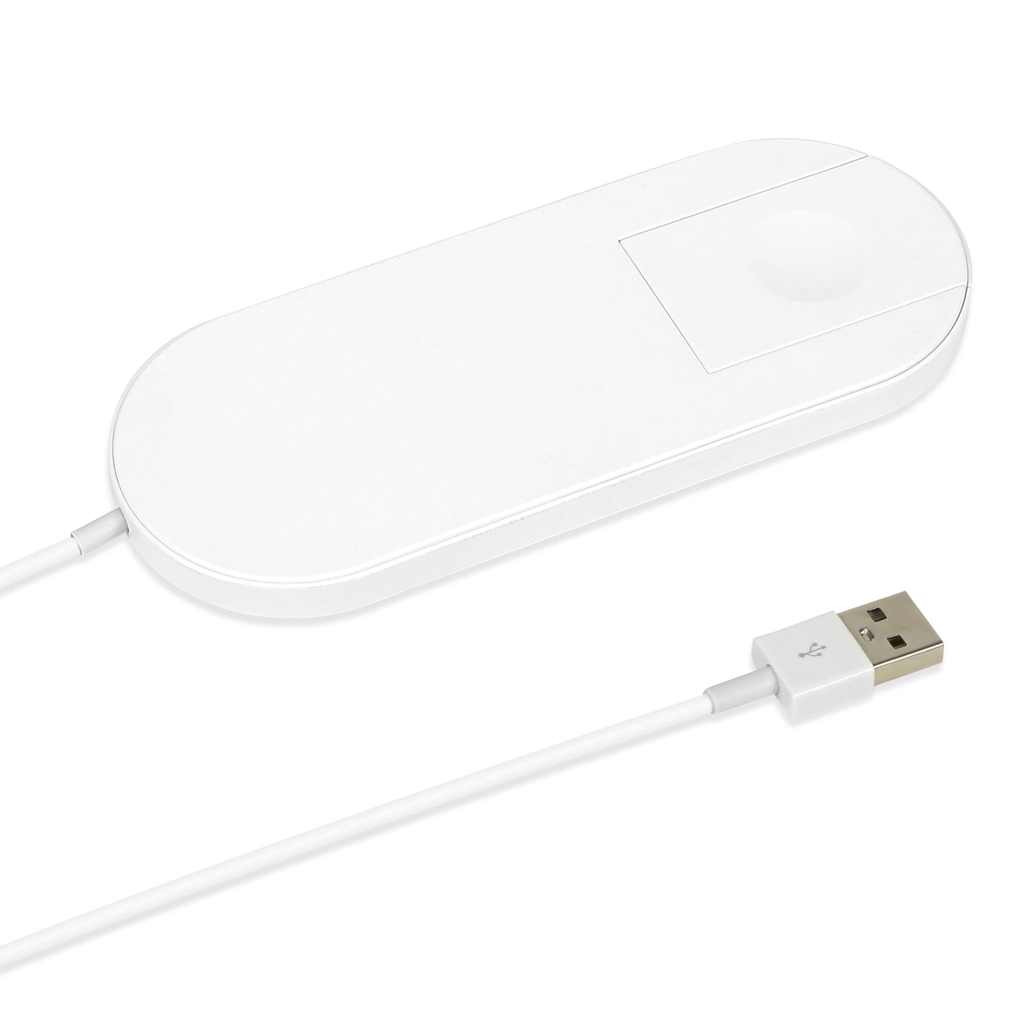 10W Qi Wireless Charger Watch Charger 2-in-1 Wirless Charging Pad for Apple