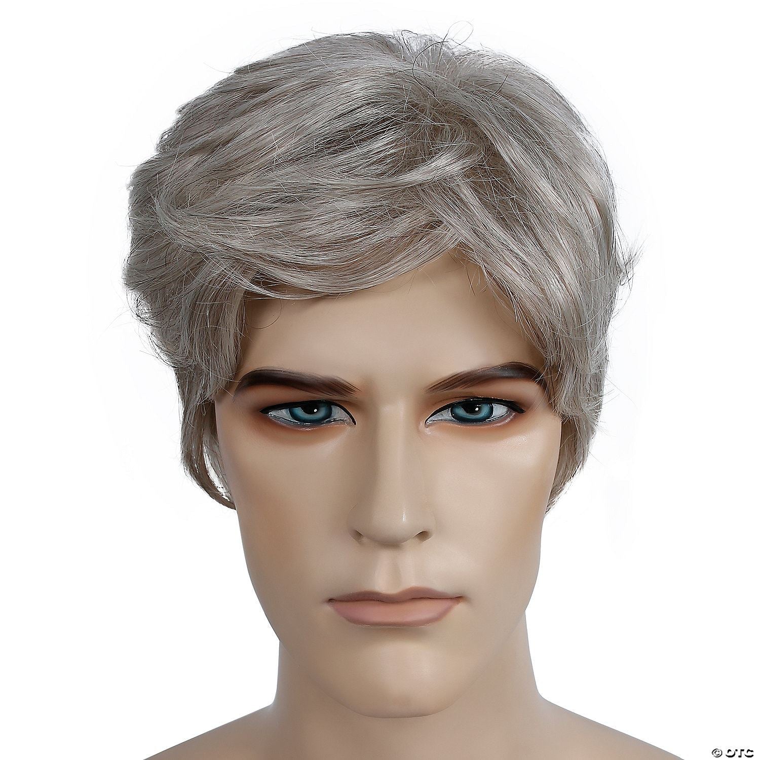 Mens Bargain Wig | Brown/Gray