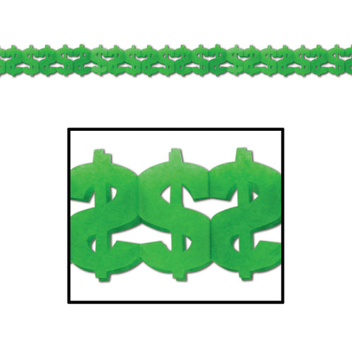 Beistle $ Garland - Casino | Party Supply | Decoration