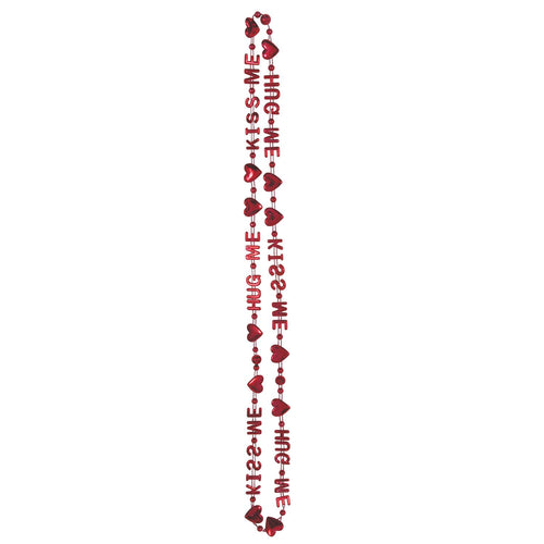 Beistle Hug Me Kiss Me Beads-of-Expression - Valentines | Party Supply