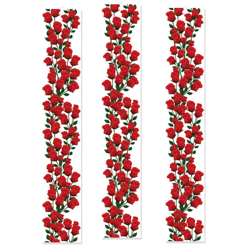Beistle Roses Party Panels - General Occasion | Party Supply | Decoration