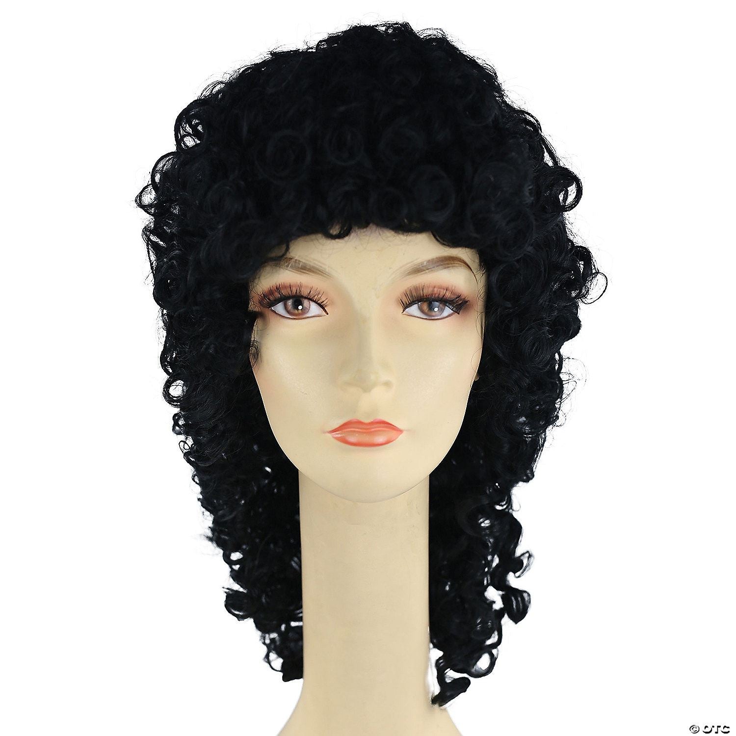 Womens Fancy Bargain Curly Wig | Black
