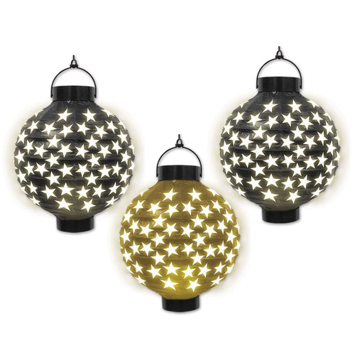 Beistle Light-Up Paper Lanterns - New Years | Party Supply | Decoration