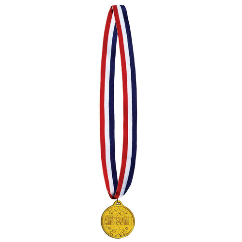 Beistle Awesome Medal w/Ribbon - Sports | Party Supply | Decoration | Favor
