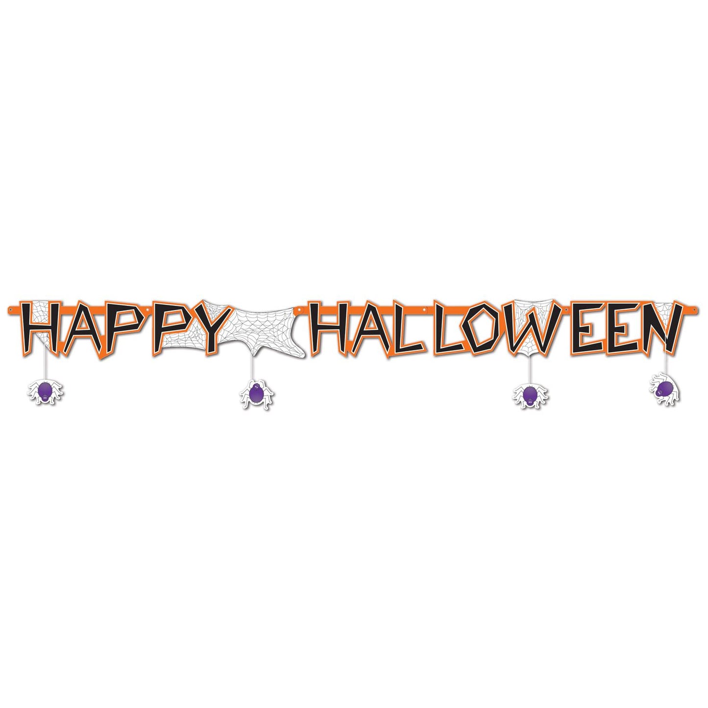 Beistle Happy Halloween Streamer | Party Supply | Decoration