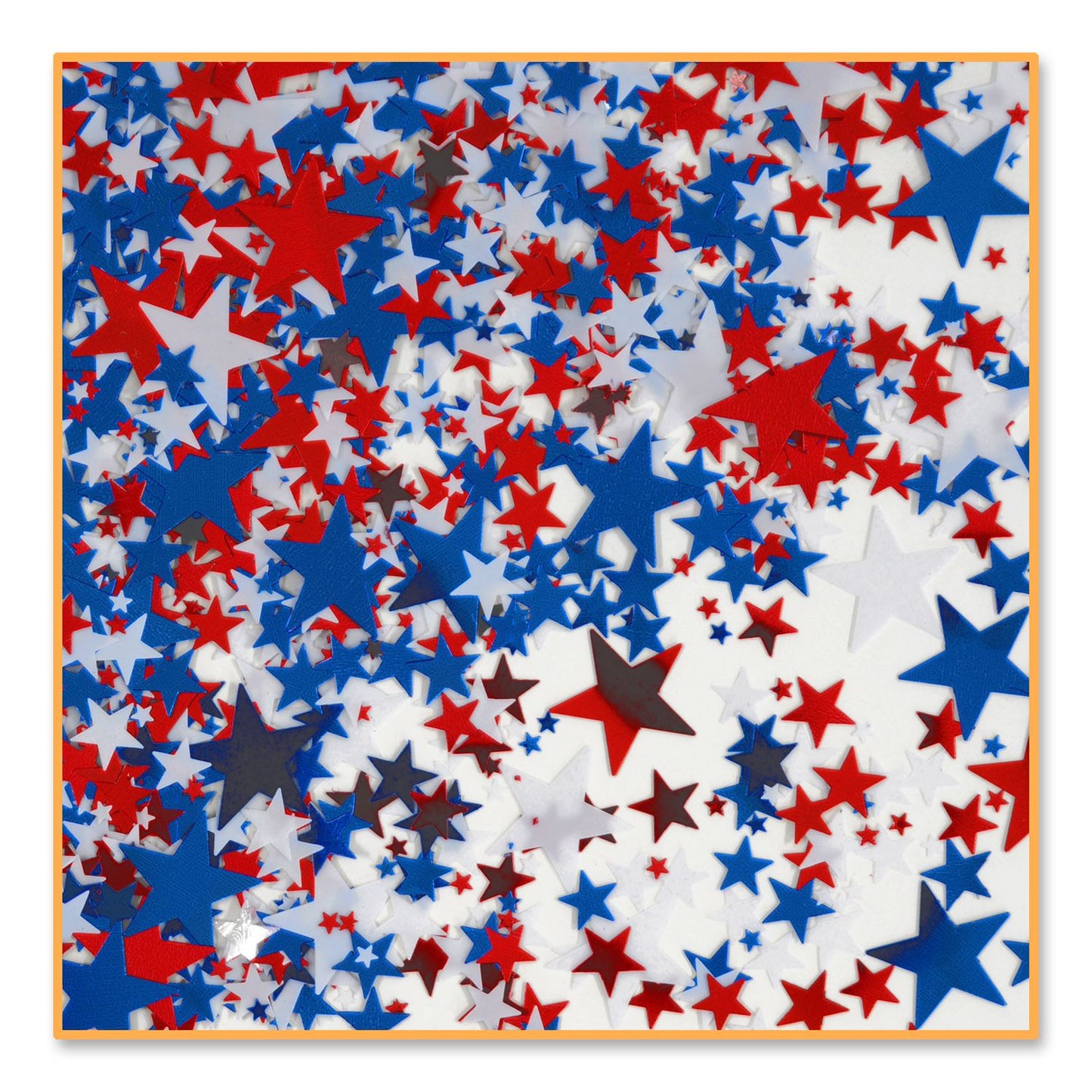 Beistle Red, White, and Blue Stars Confetti - Patriotic | Party Supply