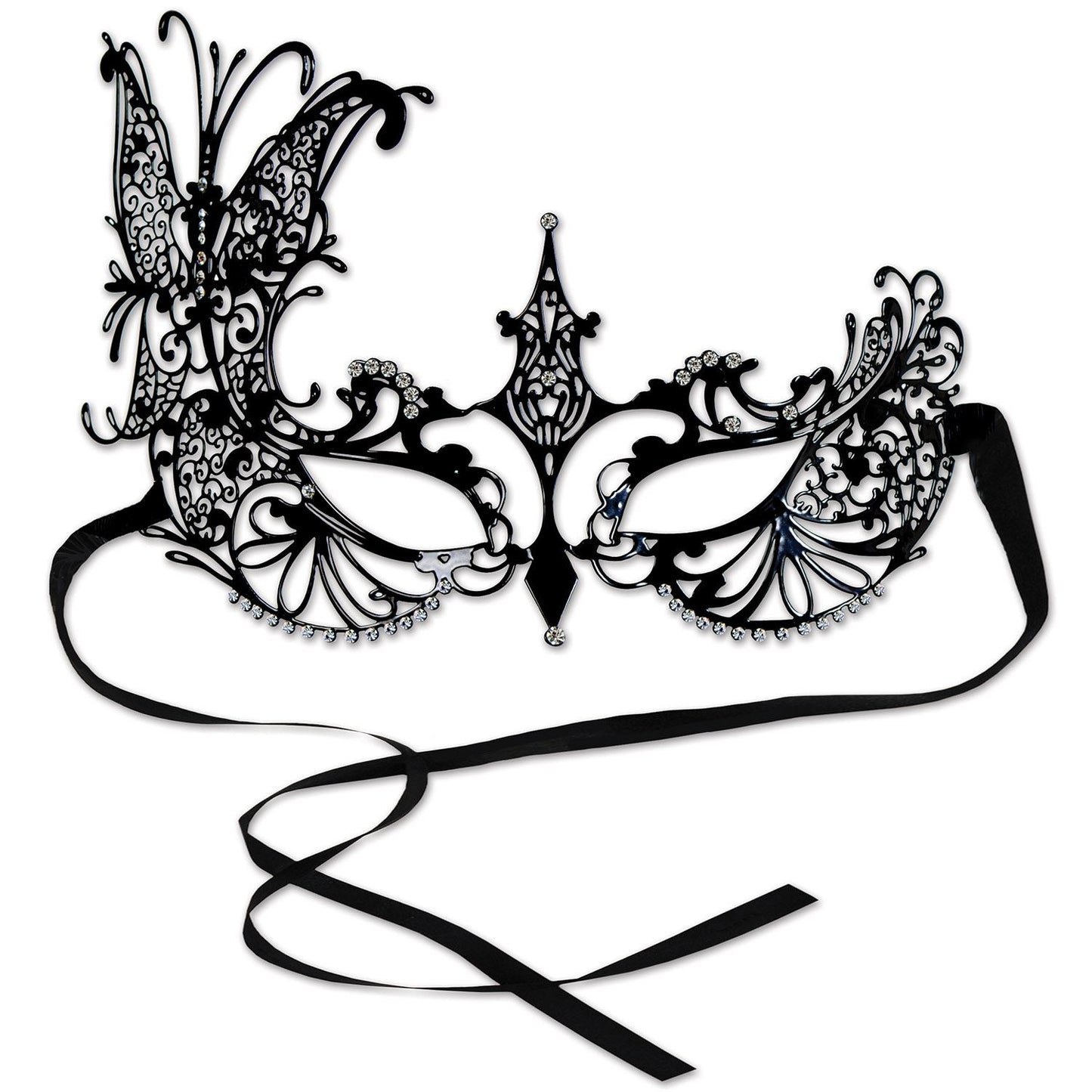 Beistle Metal Filigree Masquerade Mask - Mardi Gras | Party Supply