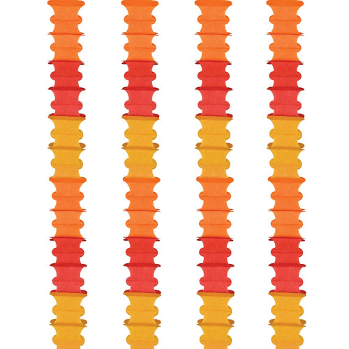 Beistle Ceiling Drops - Golden Yellow, Orange, Red - Thanksgiving/Fall | Party