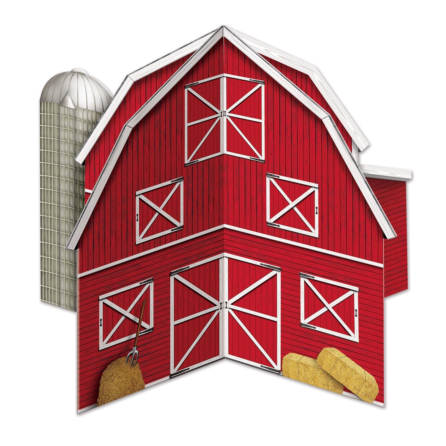 Beistle 3-D Barn Centerpiece - Farm | Party Supply | Decoration