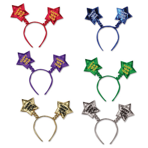 Beistle Soft Happy New Year Star Boppers - New Years | Party Supply