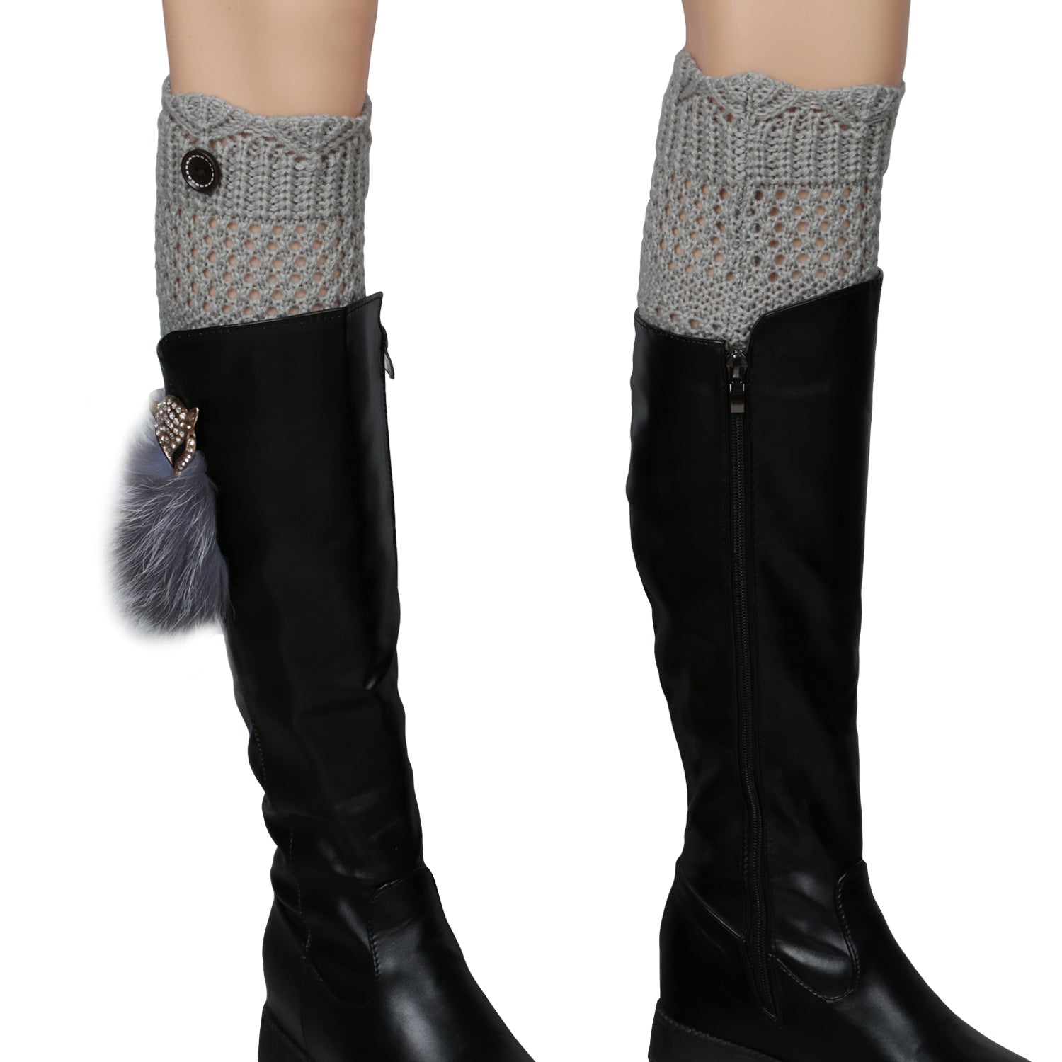 Women Winter Crochet Knit Leg Warmers Apparel & Jewelry Women Apparel