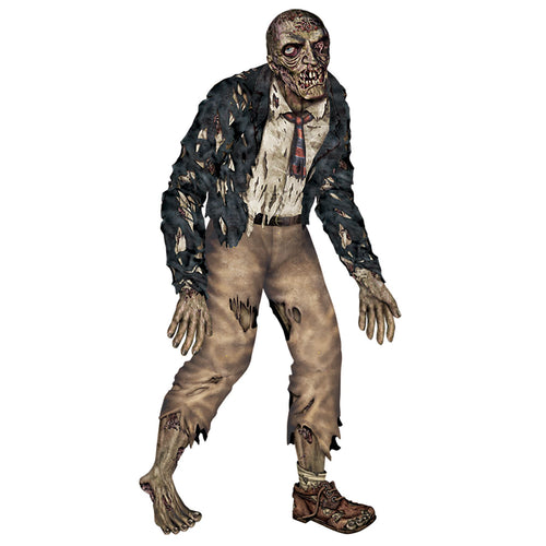Beistle Jointed Zombie, 6 Feet Tall - Halloween | Party Supply | Decoration