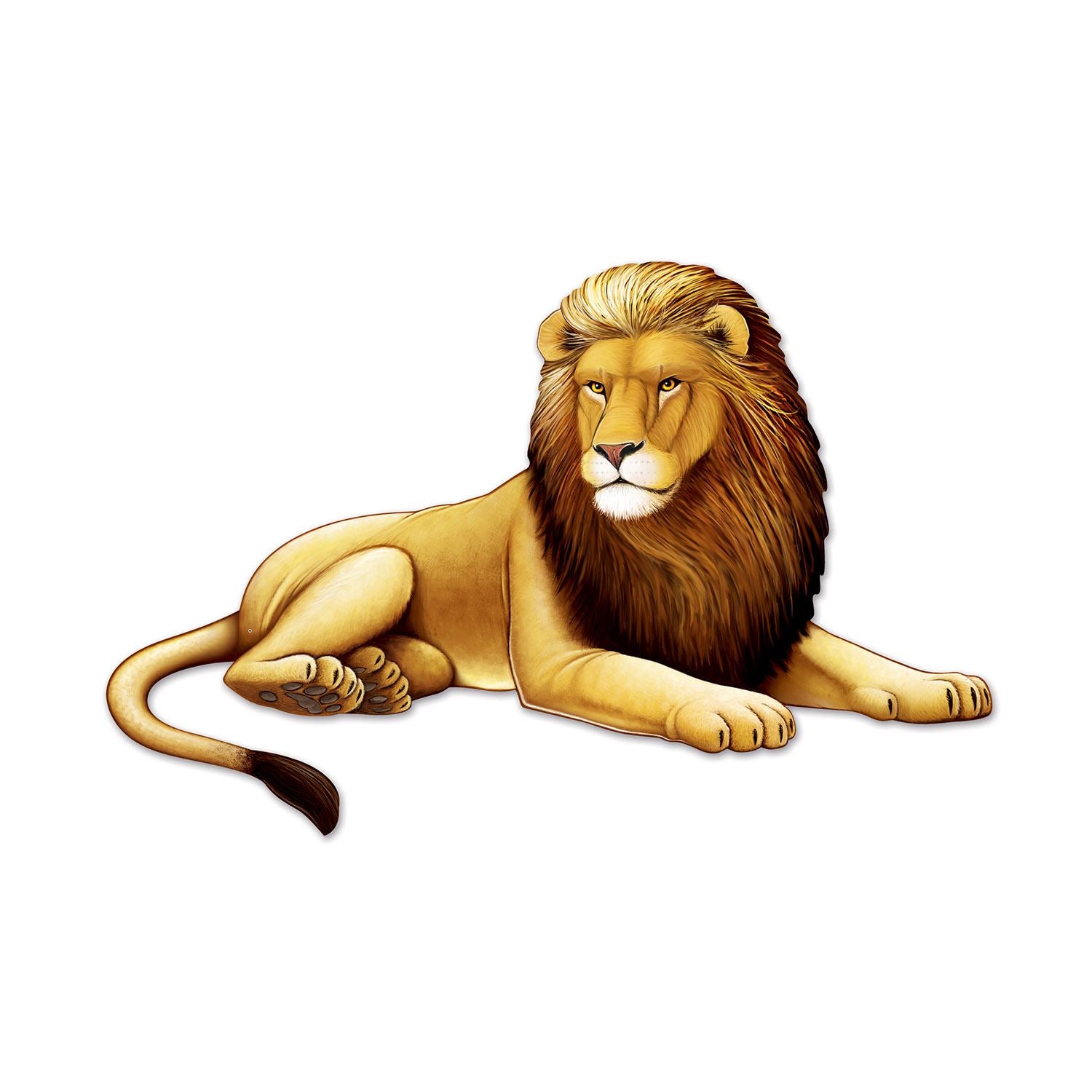 Beistle Jointed Lion - Jungle | Party Supply | Decoration