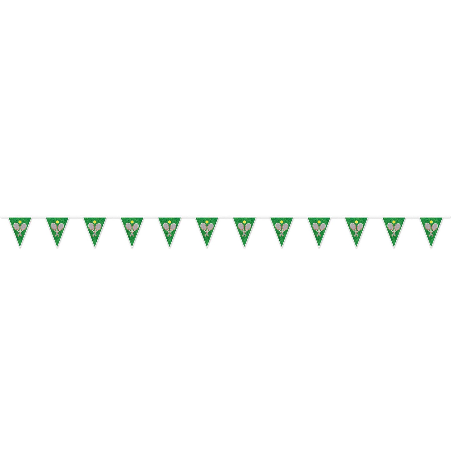 Beistle Tennis Pennant Banner | Party Supply | Decoration