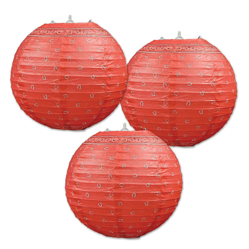 Beistle Bandana Paper Lanterns - Western | Party Supply | Decoration