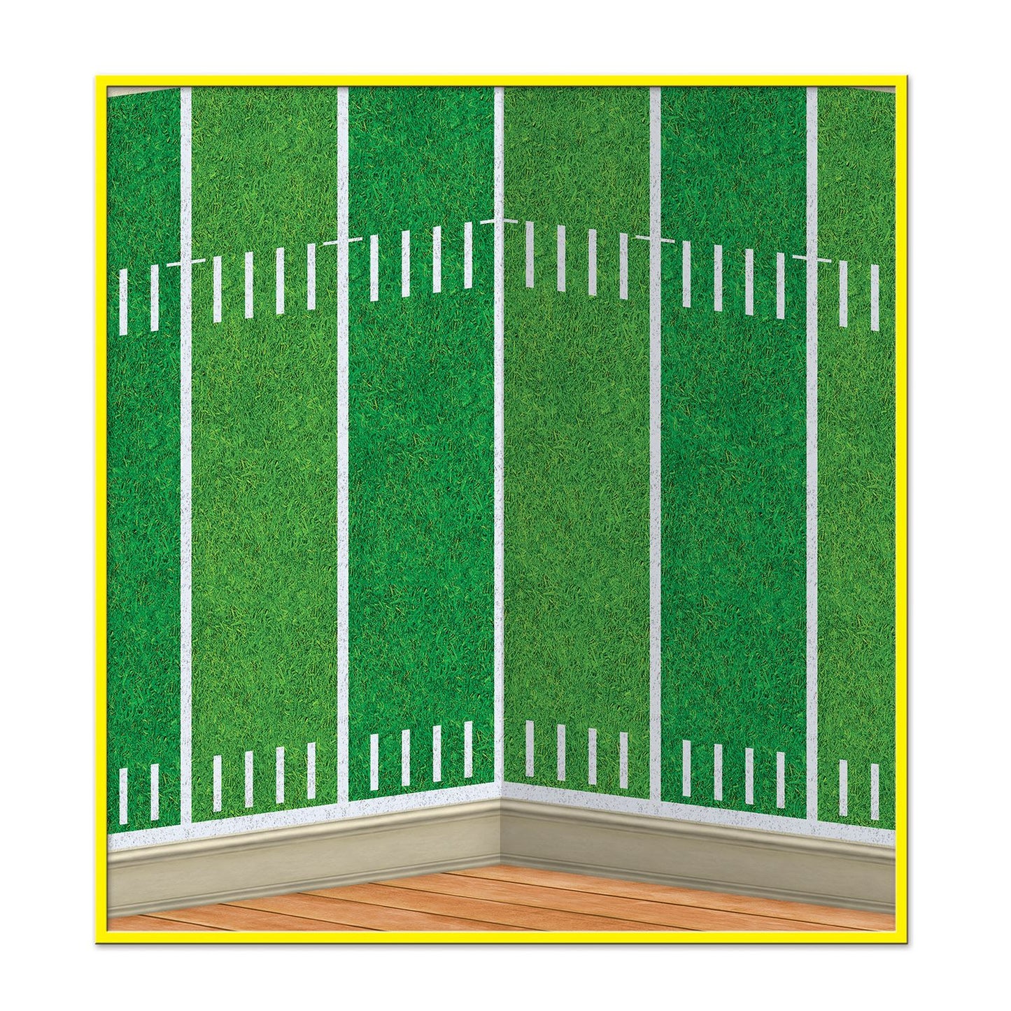 Beistle Football Field Backdrop | Party Supply | Decoration
