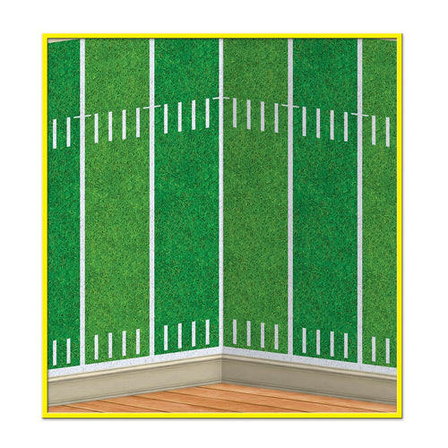 Beistle Football Field Backdrop | Party Supply | Decoration