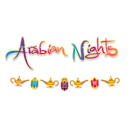 Beistle Arabian Nights Streamer Set | Party Supply | Decoration