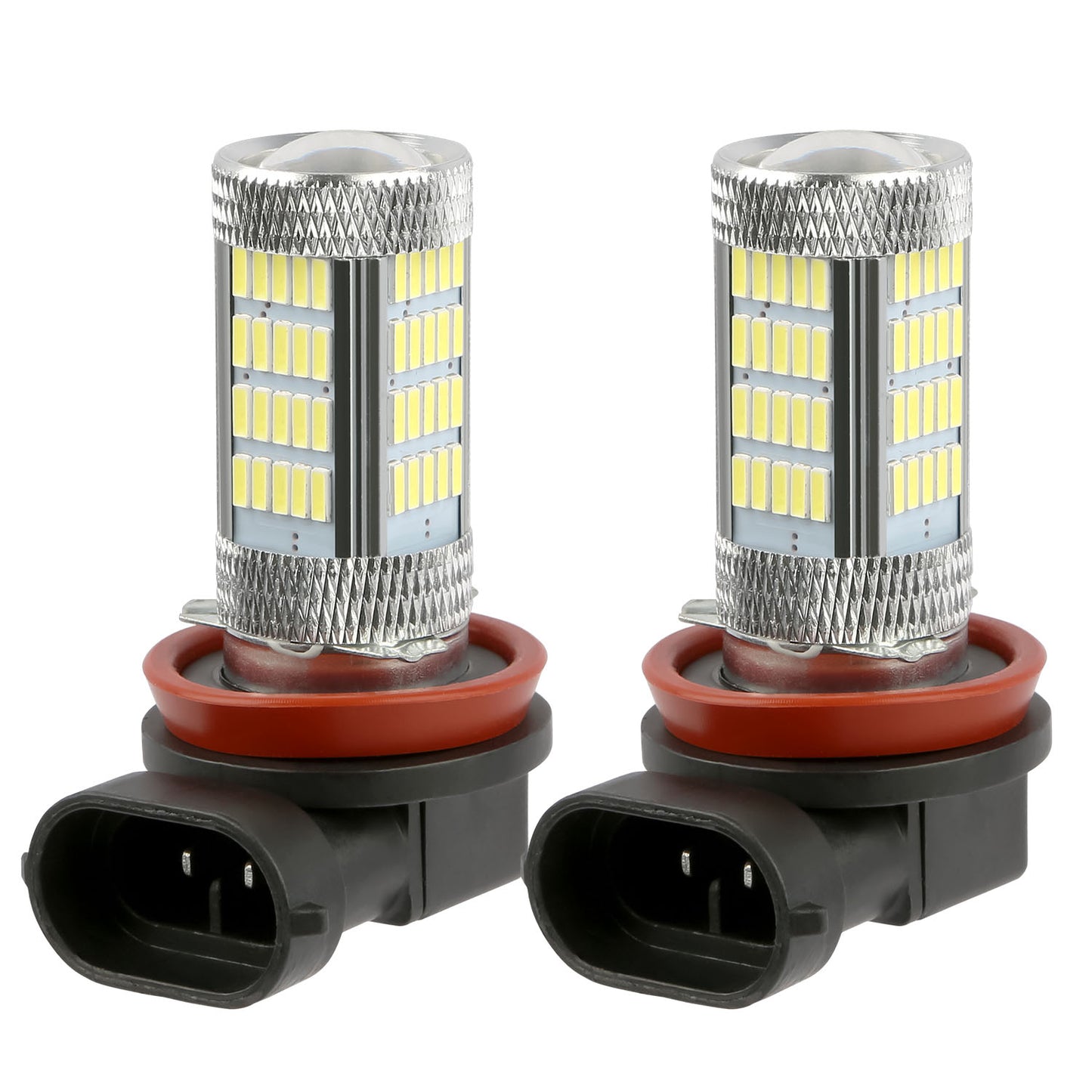 2PCS 800lm H8/H9/ H11 LED Fog DRL Light Bulb IP65 Water-Resistant 360° Beam