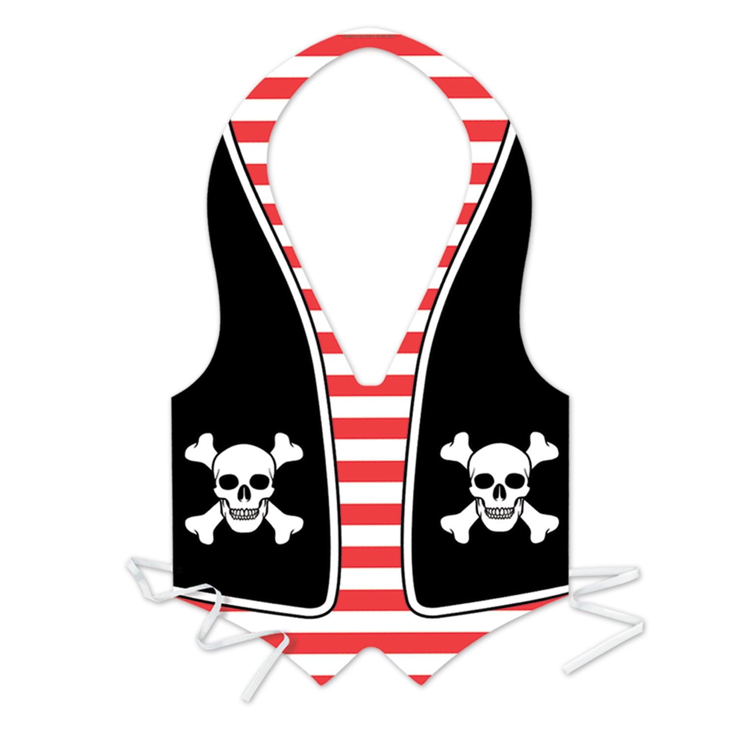 Beistle Plastic Pirate Vest | Party Supply | Decoration