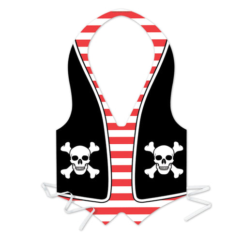 Beistle Plastic Pirate Vest | Party Supply | Decoration