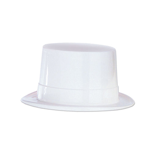 Beistle White Plastic Topper Hat - General Occasion | Party Supply