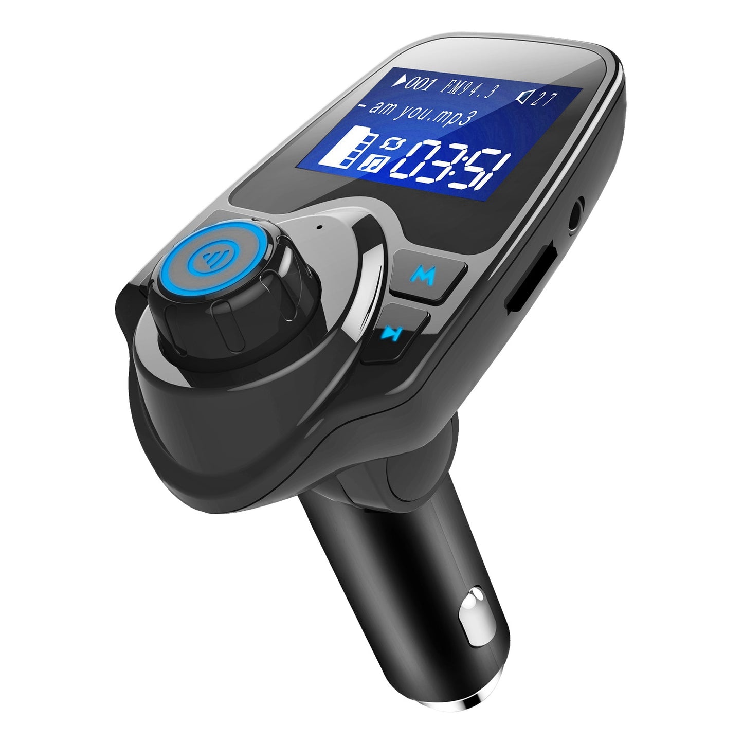 iMounTek Car Wireless FM Transmitter MP3 Player Hand-Free Call USB Charger AUX