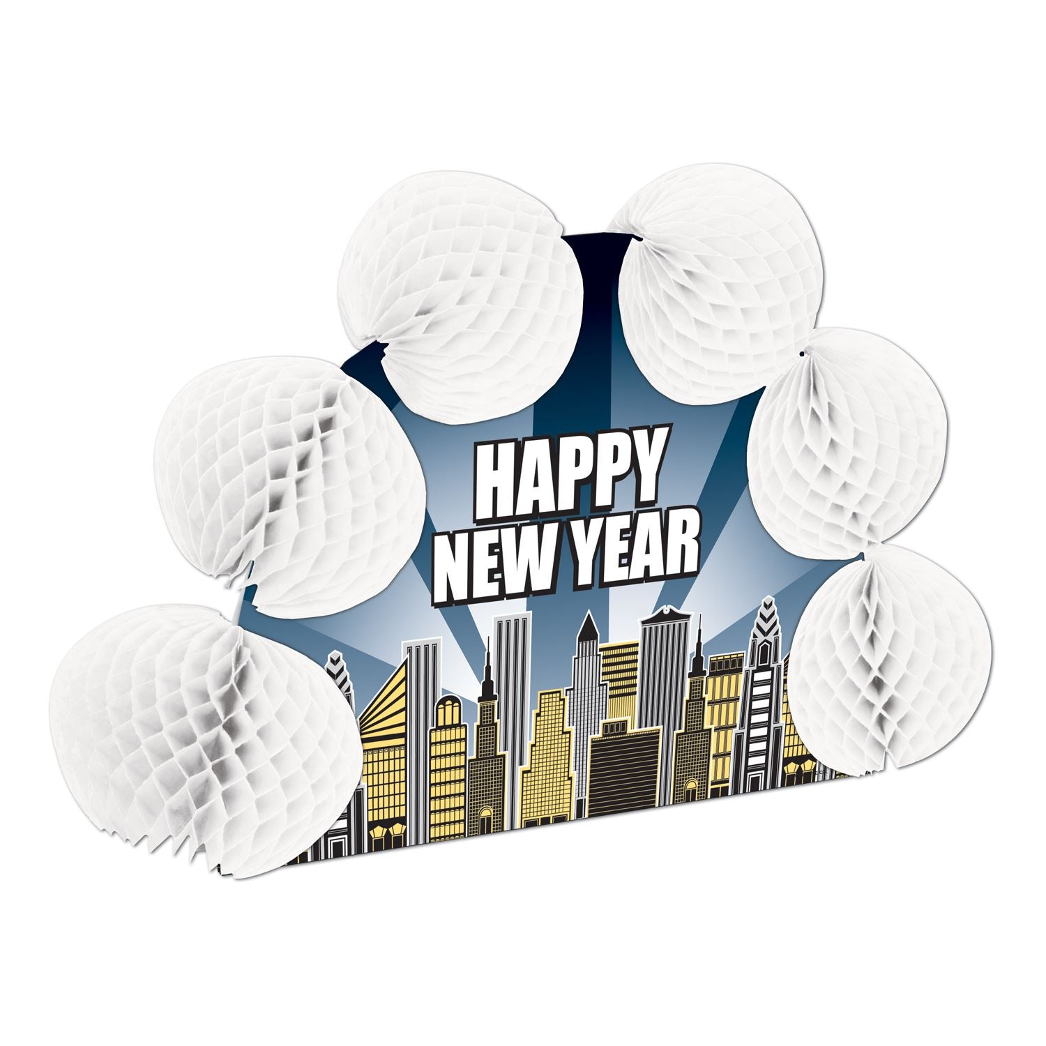 Beistle Happy New Year Pop-Over Centerpiece - New Years | Party Supply