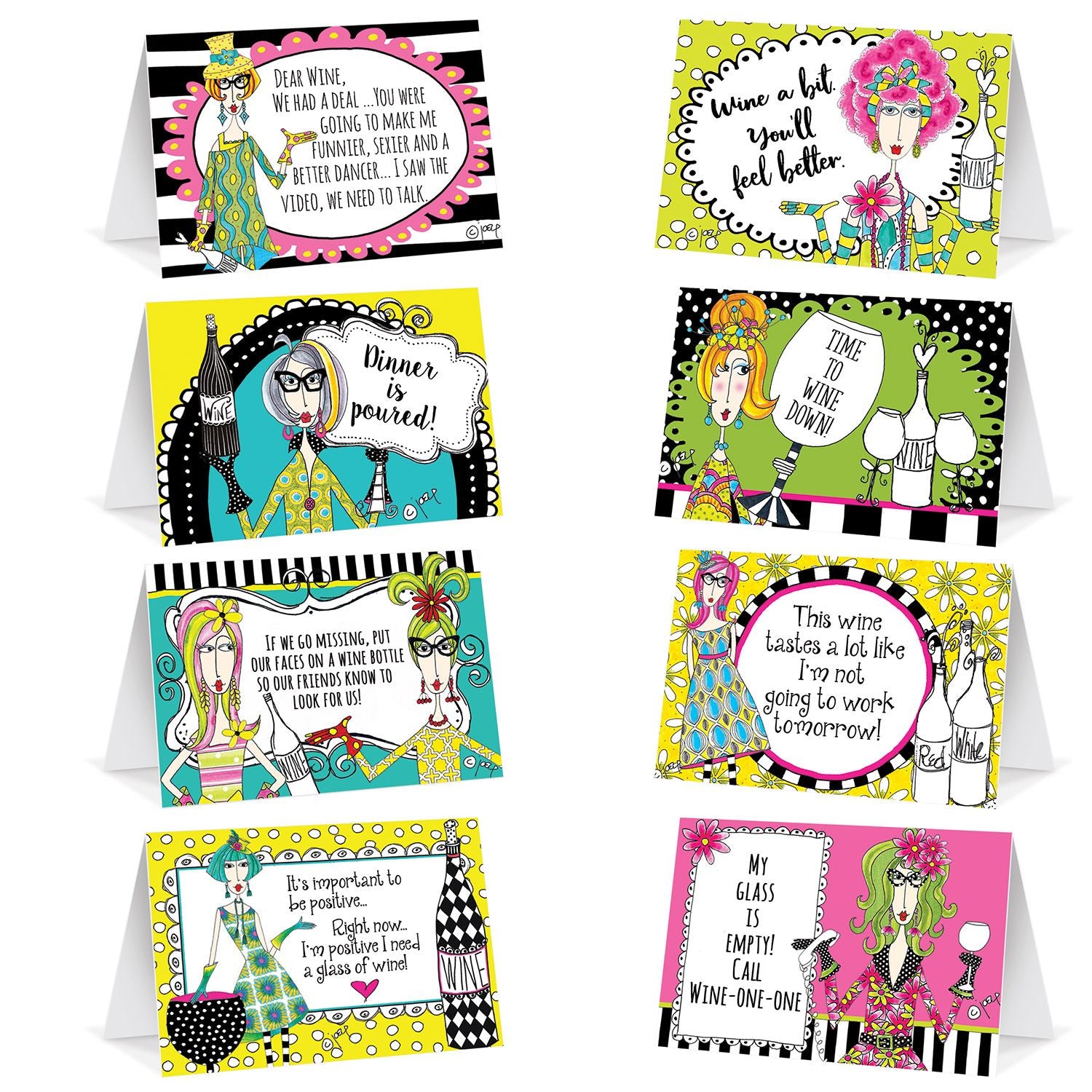 Beistle Dolly Mama's Adult Celebration Table Cards | Party Supply | Decoration