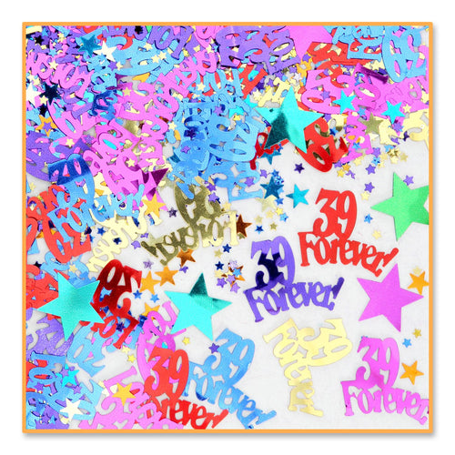 Beistle 39 Forever Confetti - Over-The-Hill | Party Supply | Decoration