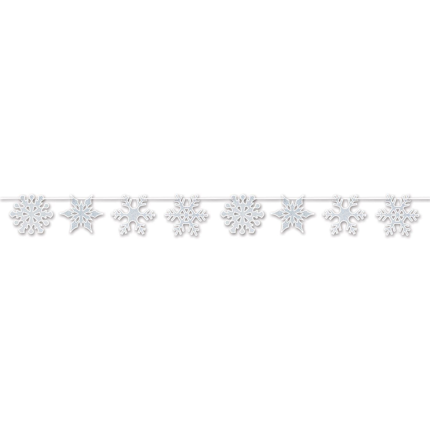 Beistle Snowflake Streamer - Christmas/Winter | Party Supply | Decoration