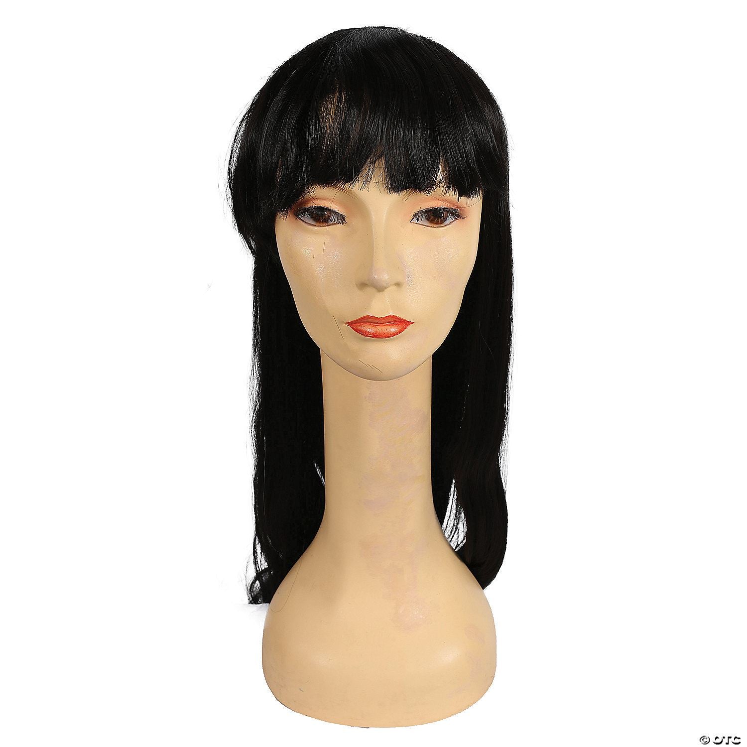 Womens 24" Bargain Long Pageboy Wig | Black