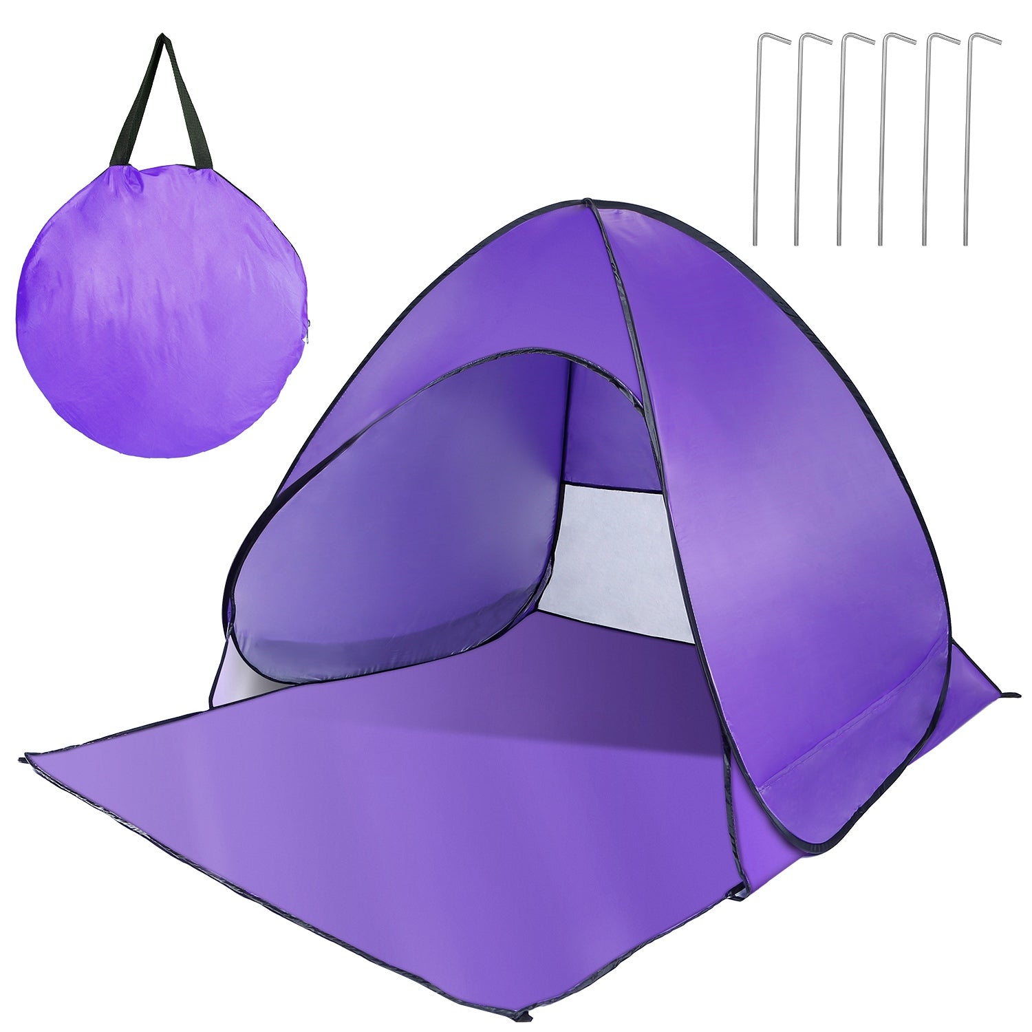 Pop Up Beach Tent Sun Shade Shelter Anti-UV Automatic Waterproof Tent Canop 4718