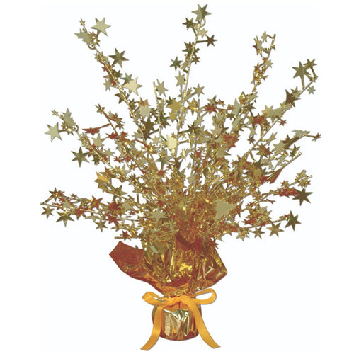 Beistle Gold Star Gleam N Burst Centerpiece - General Occasion | Party Supply