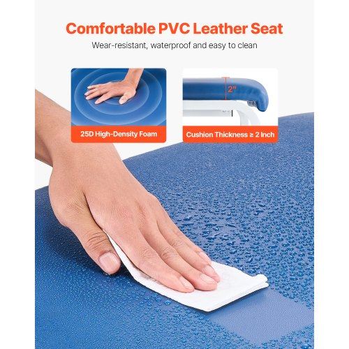 Phlebotomy Chair Blood Draw Chair with Adjustable Armrests and Flip Arm