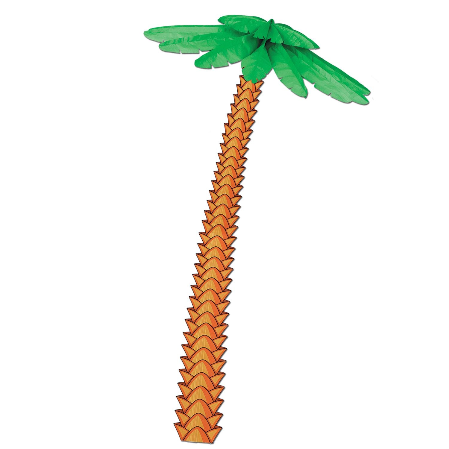 Beistle Jointed Palm Tree with Tissue Fronds - Luau | Party Supply