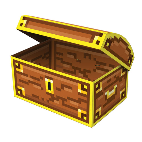 Beistle 8-Bit Treasure Chest - Party Supply Decoration for 8-Bit