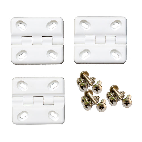 Cooler Shield Replacement Hinge f/Coleman Rubbermaid Coolers - 3-Pack [CA76313]