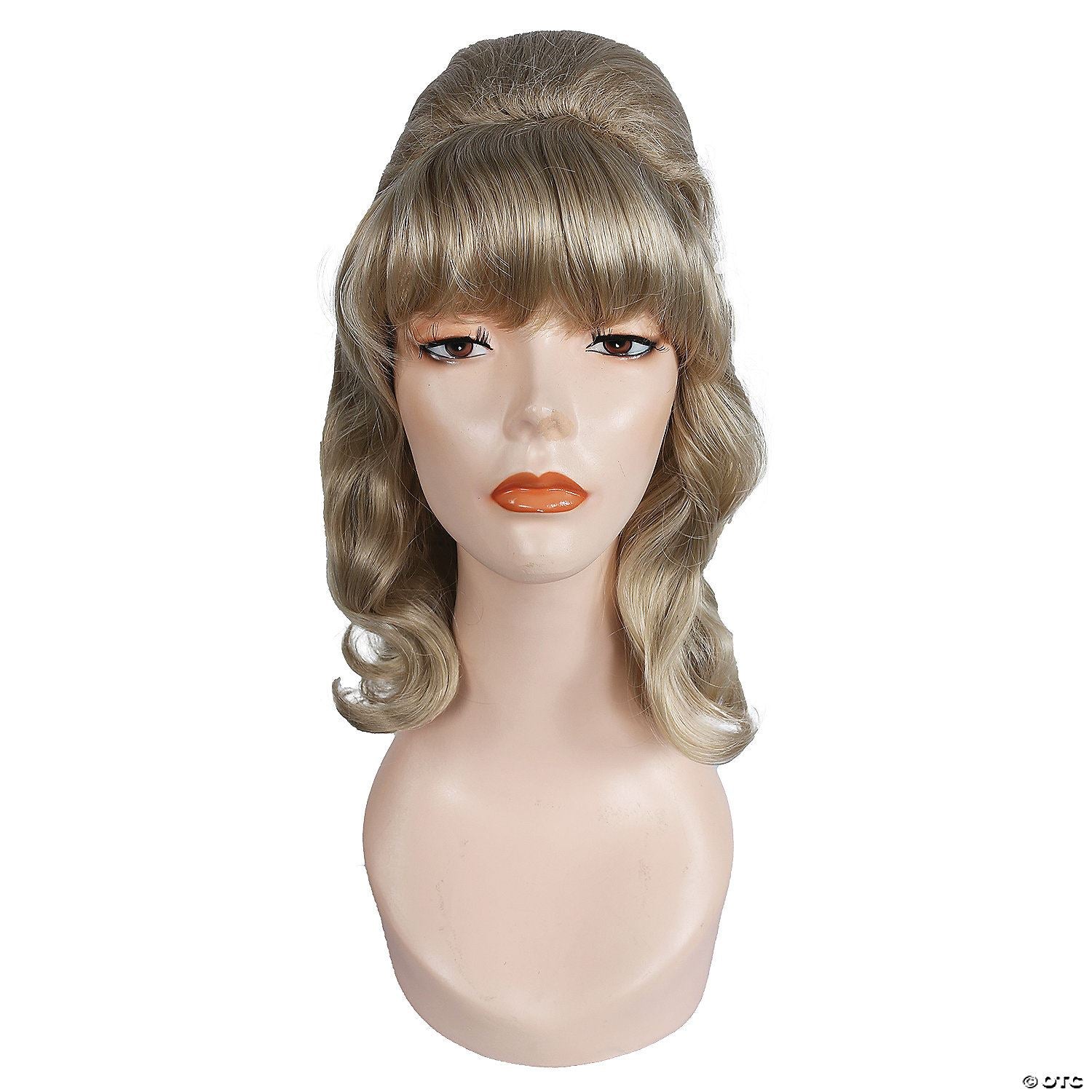 Womens Beehive Pageboy Wig | Champagne Blonde