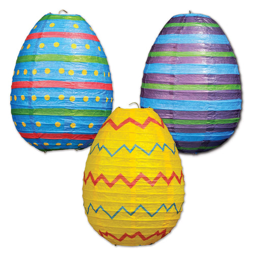 Beistle Easter Egg Paper Lanterns | Party Supply | Decoration