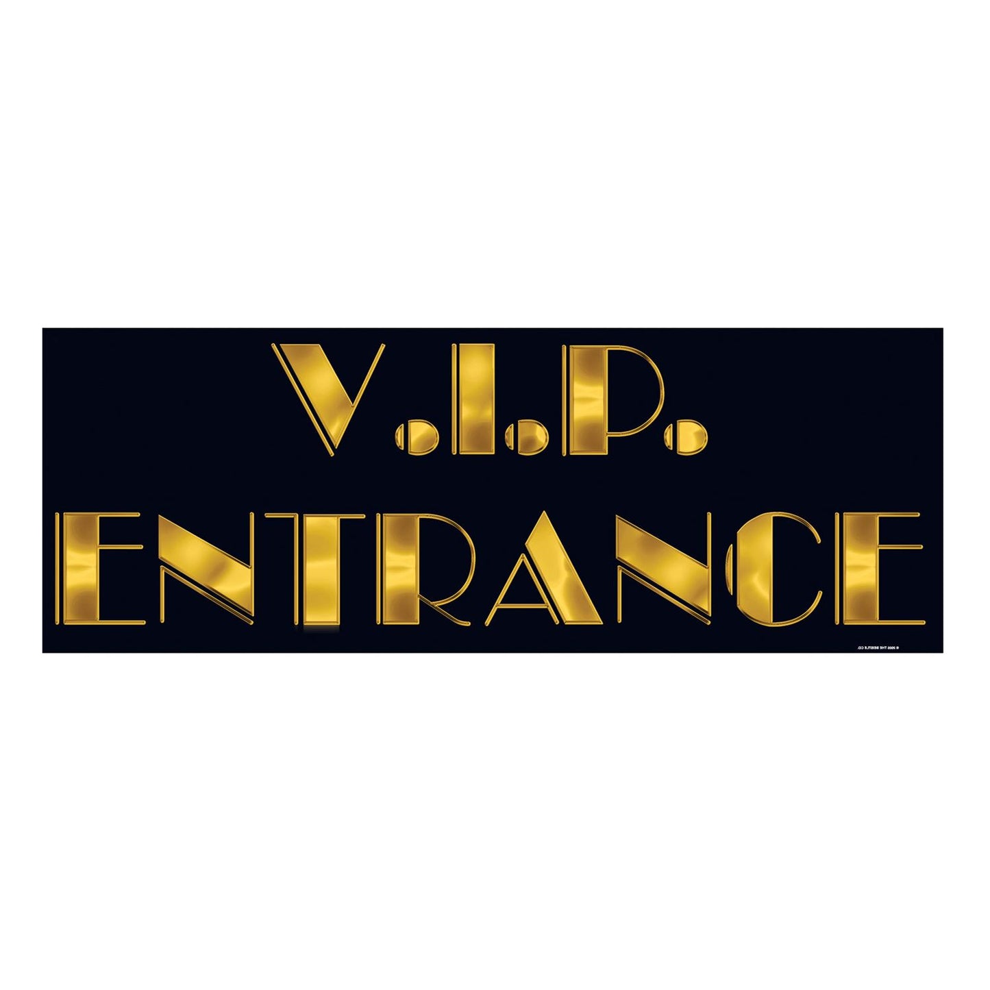 Beistle VIP Entrance Sign - Awards Night | Party Supply | Decoration