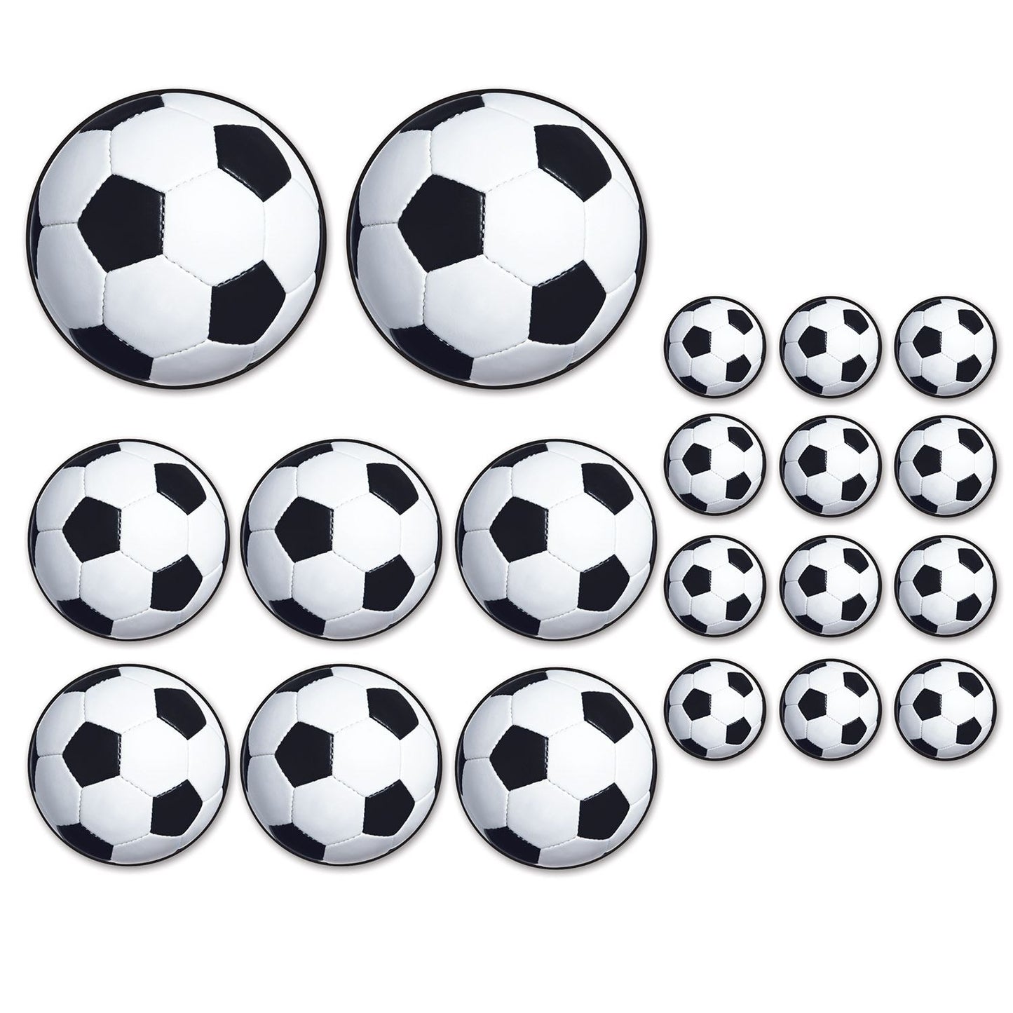 Beistle Soccer Ball Cutouts | Party Supply | Decoration