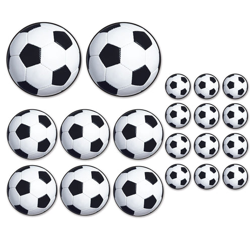 Beistle Soccer Ball Cutouts | Party Supply | Decoration