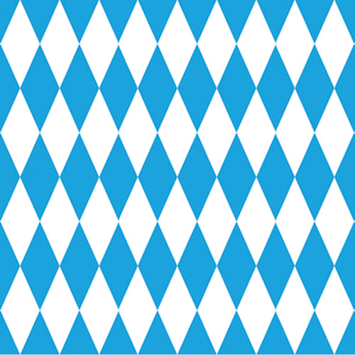 Beistle Oktoberfest Harlequin Backdrop | Party Supply | Decoration