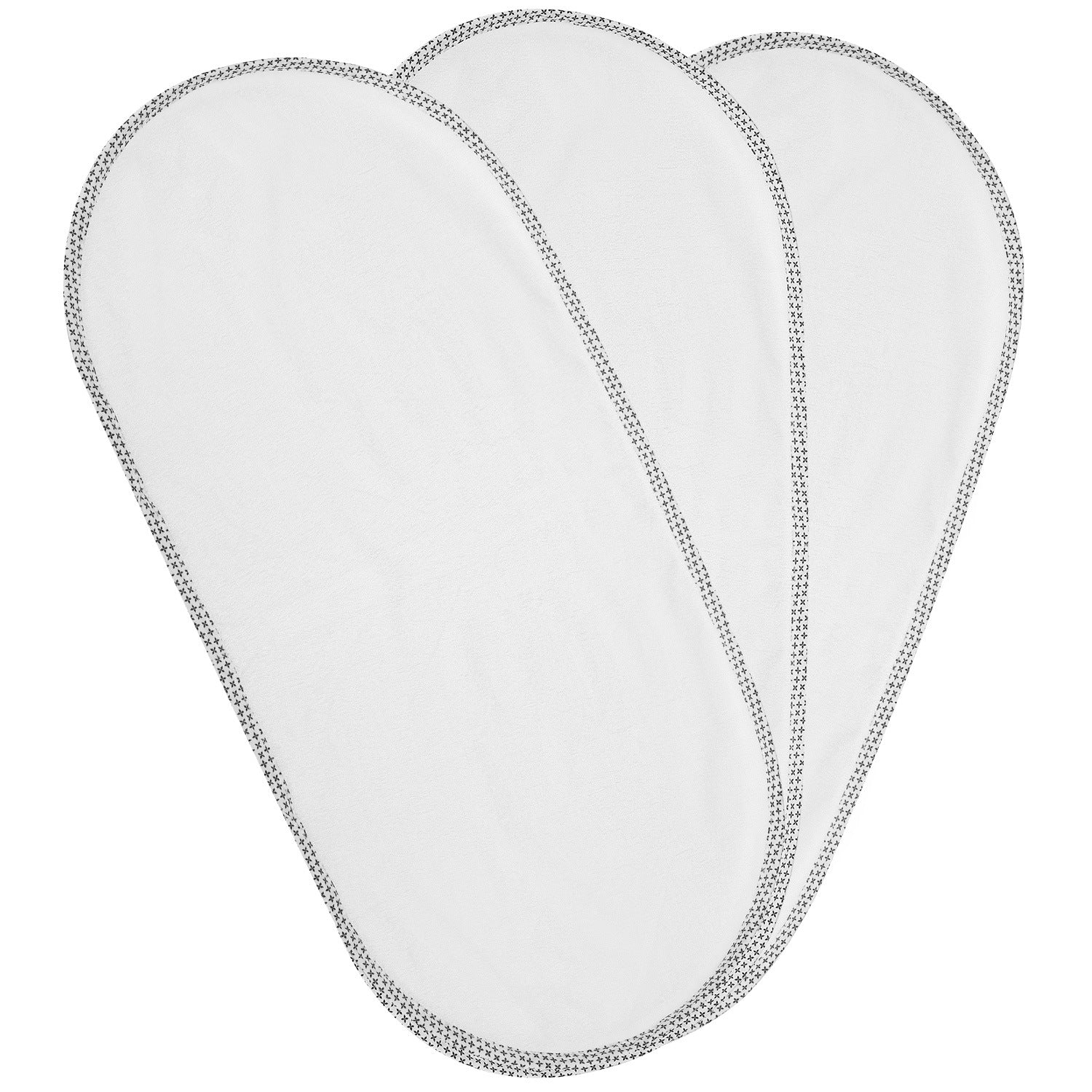 3Pcs Waterproof Changing Pad Liners Washable Reusable Changing Pad Cover Liners