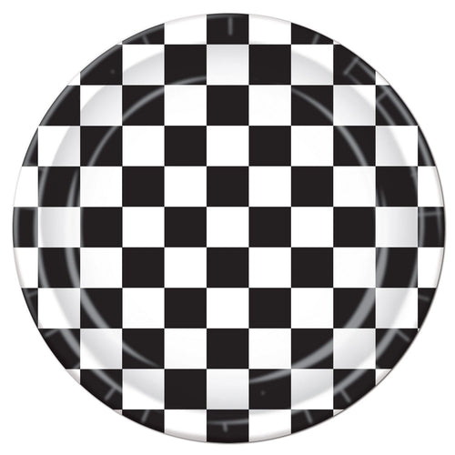 Beistle Checkered Plates - Racing | Party Supply | Decoration