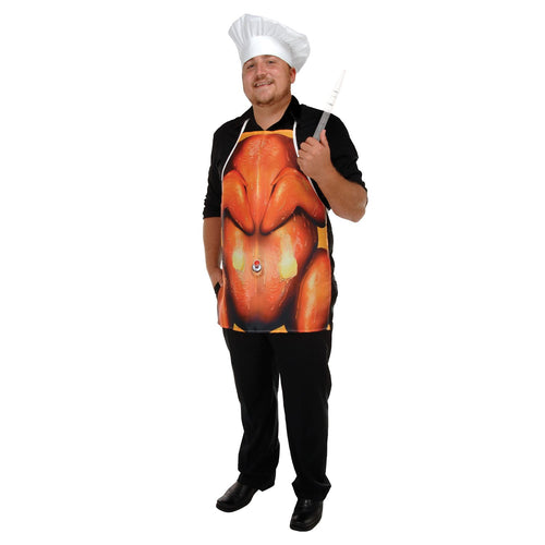 Beistle Thanksgiving Fabric Novelty Apron - Decoration for Thanksgiving / Fall
