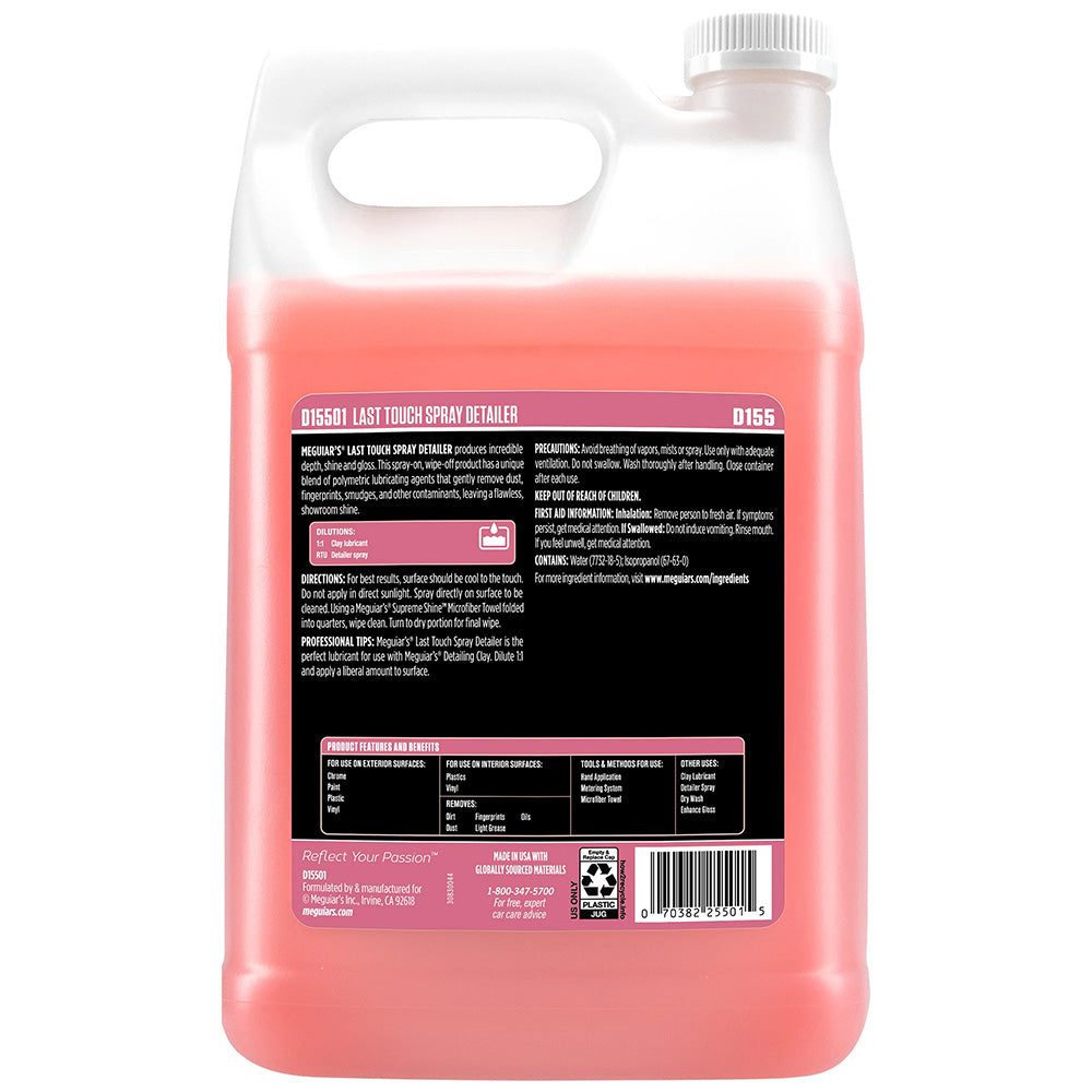 Meguiars Detailer Last Touch Spray Detailer - 1-Gallon [D15501]