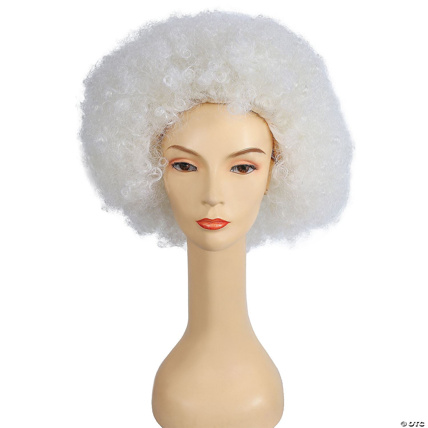 Discount Afro Wig | White